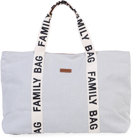 Childhome Family Bag Canvas Off White cestovní taška