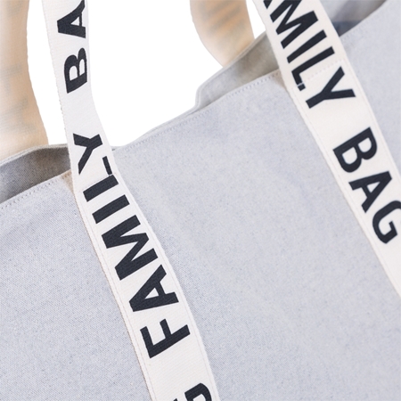 Childhome Family Bag Canvas Off White cestovní taška