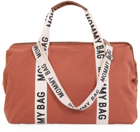 Childhome Mommy Bag Canvas Terracotta bolsa para el cambio de pañal