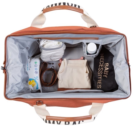 Childhome Mommy Bag Canvas Terracotta sac à langer