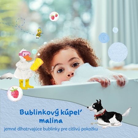 Childs Farm Bubble Bath pena do kúpeľa a čistiaci gél