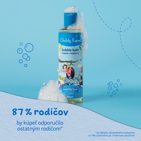 Childs Farm Bubble Bath pena do kúpeľa a čistiaci gél
