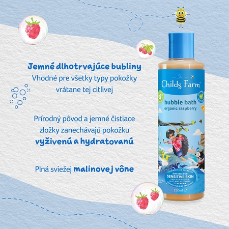 Childs Farm Bubble Bath pena do kúpeľa a čistiaci gél