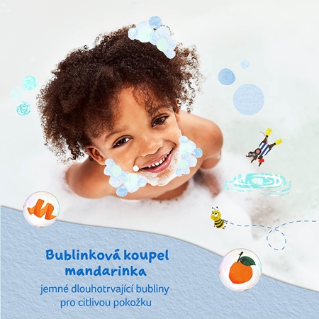 Childs Farm Bubble Bath bublinková koupel a mycí gel
