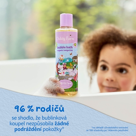 Childs Farm Bubble Bath bublinková koupel a mycí gel