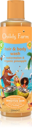 Childs Farm Hair & Body Wash mycí emulze na tělo a vlasy