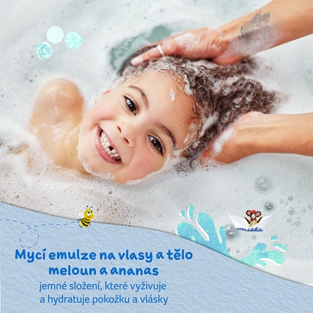 Childs Farm Hair & Body Wash mycí emulze na tělo a vlasy