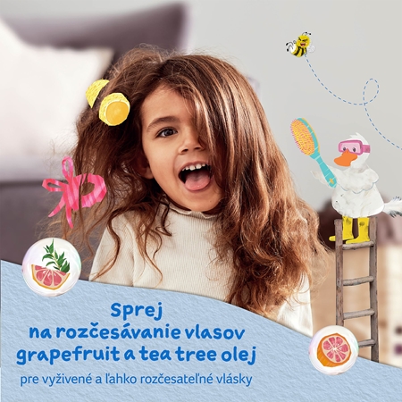 Childs Farm Hair Detangler sprej pre jednoduché rozčesávanie vlasov pre deti