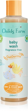Childs Farm OatDerma Baby Wash pesuemulsio, hajusteeton lapsille