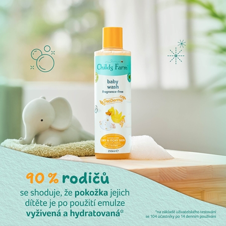 Childs Farm OatDerma Baby Wash mycí emulze bez parfemace pro děti