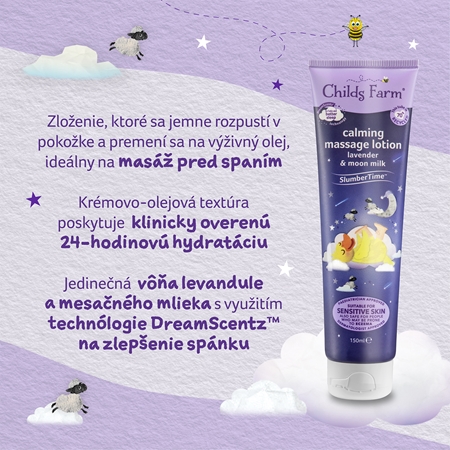 Childs Farm Slumber Time upokojujúce telové mlieko