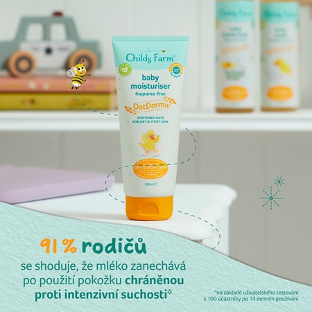Childs Farm OatDerma Baby Moisturiser tělové mléko bez parfemace