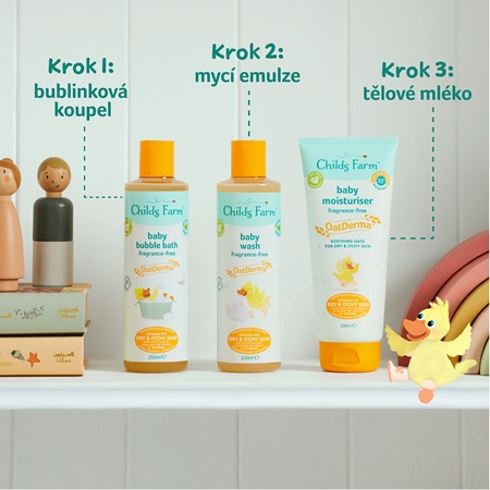 Childs Farm OatDerma Baby Moisturiser tělové mléko bez parfemace