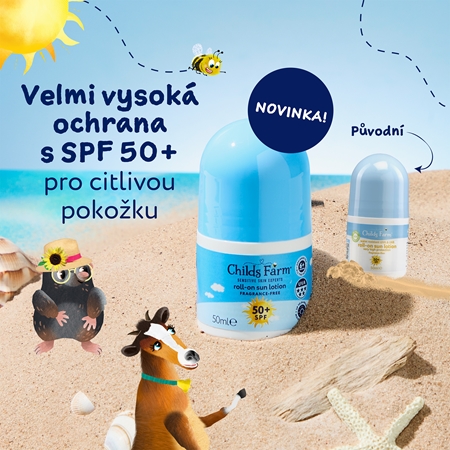 Childs Farm Suncare Roll On opalovací krém roll-on