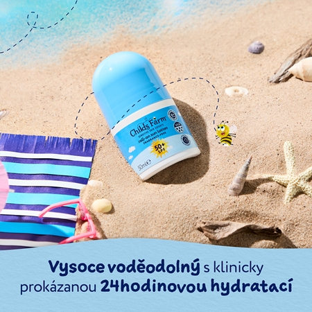 Childs Farm Suncare Roll On opalovací krém roll-on