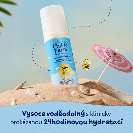 Childs Farm Suncare Sun Spray dětský sprej na opalování SPF 50+