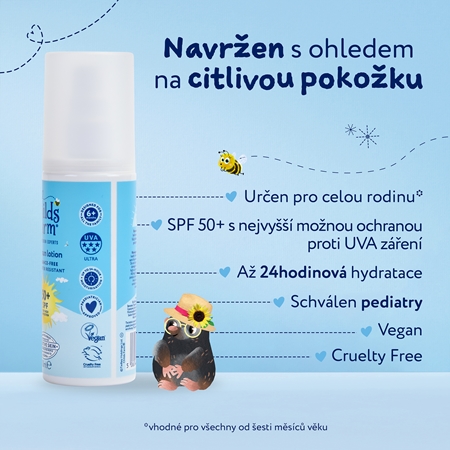 Childs Farm Suncare Sun Spray dětský sprej na opalování SPF 50+
