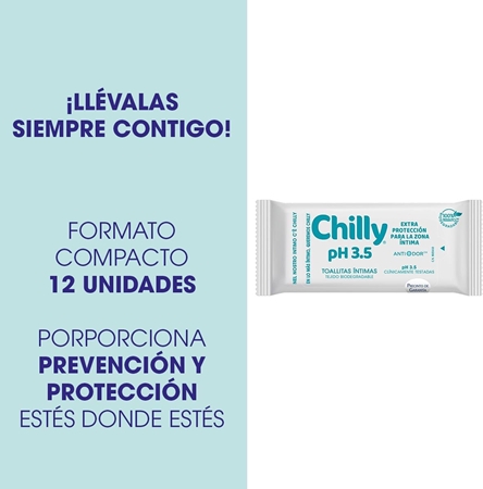 Chilly pH 3.5 Salviettine Intime salviette per l'igiene intima