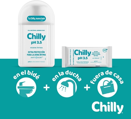 Chilly pH 3.5 Salviettine Intime salviette per l'igiene intima
