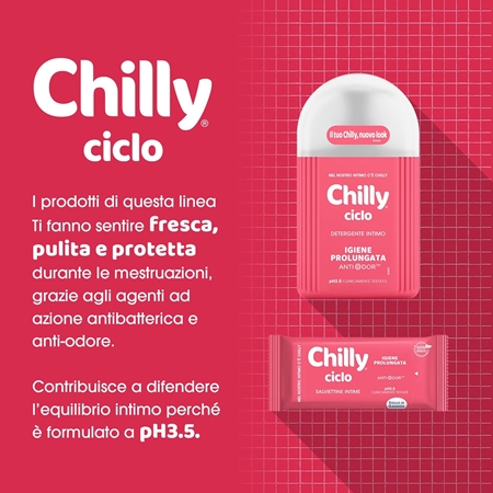 Chilly Ciclo gel per l'igiene intima