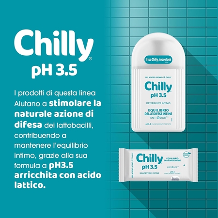 Chilly pH 3.5 gel per l'igiene intima