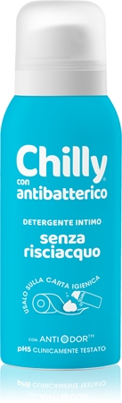 Chilly Con Antibatterico Senza Risciacquo mousse detergente per l'igiene intima