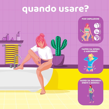 Chilly Lenitivo Maschera Intima maschera lenitiva e idratante per le parti intime
