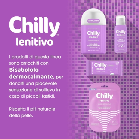 Chilly Lenitivo Maschera Intima maschera lenitiva e idratante per le parti intime
