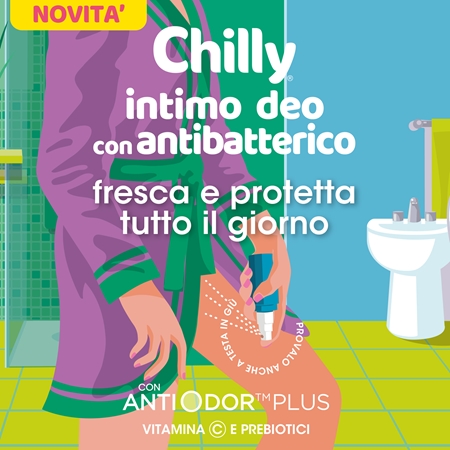 Chilly Con Antibatterico Intimo Deo deodorante intimo da donna