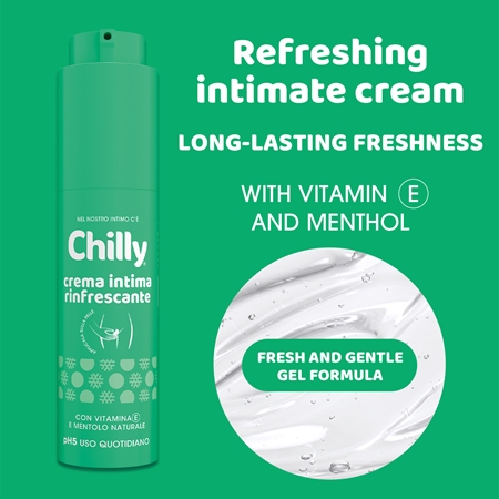 Chilly Fresh Intimate Cream Opfriskende creme Til intime områder