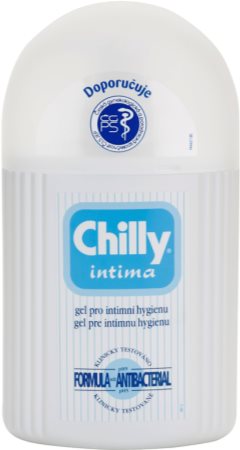 Chilly Intima Antibacterial gel de toilette intime avec pompe doseuse