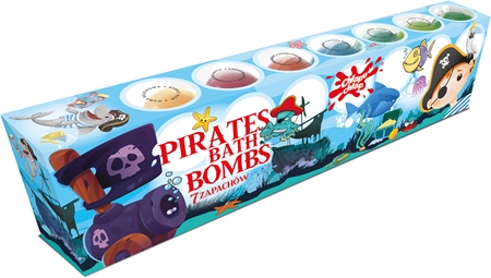 Chlapu Chlap Pirates šumivé koule do koupele