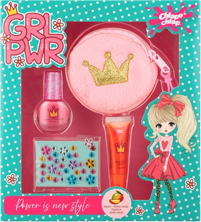 Chlapu Chlap Girl Power conjunto para crianças