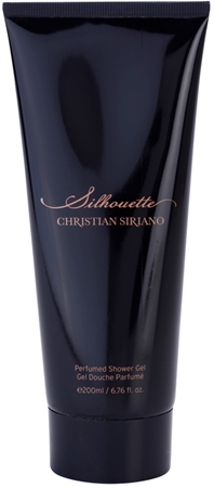 Christian Siriano Silhouette gel de douche pour femme 200 ml