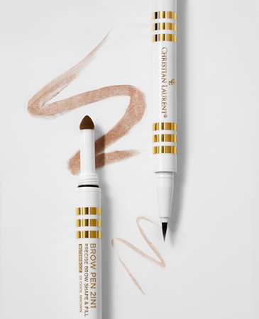 Christian Laurent Pour La Beauté Beidseitiger Augenbrauenstift 2 in 1