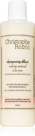 Christophe Robin Delicate Volumizing Shampoo with Rose Extracts șampon cu efect de volum pentru părul fin