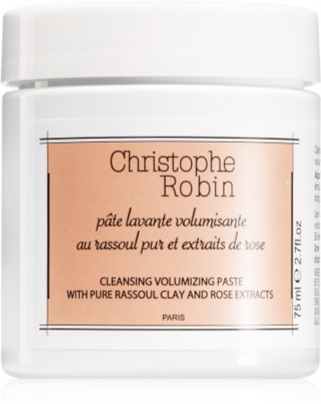 Christophe Robin Cleansing Volumizing Paste with Rose Extract hámlasztó sampon a dús hatásért