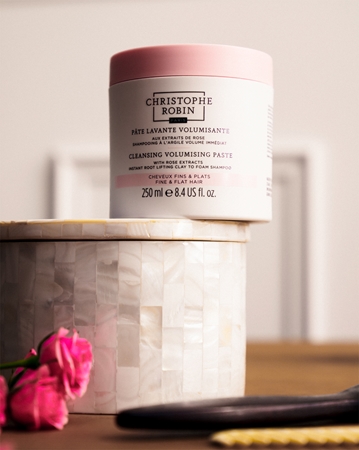 Christophe Robin Cleansing Volumizing Paste szampon złuszczający do zwiększenia objętości włosów