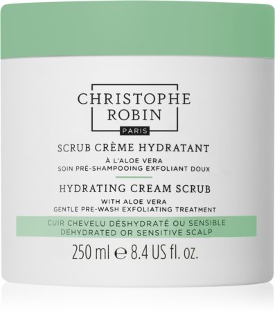 Christophe Robin Hydrating Cream Scrub exfoliant hidratant pentru par si scalp