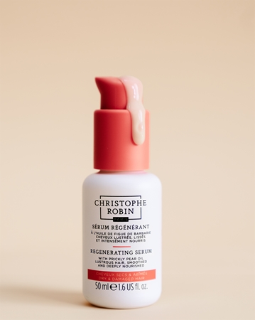 Christophe Robin Regenerating Serum Atjaunojošs serums sausiem, bojātiem un ķīmiski apstrādātiem matiem