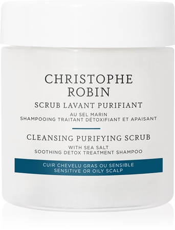 Christophe Robin Cleansing Purifying Scrub with Sea Salt sampon pentru curatare cu efect exfoliant