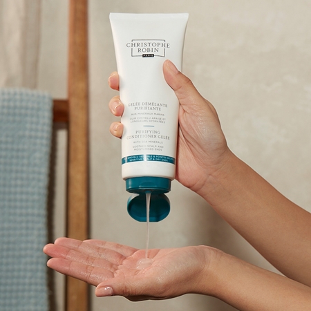 Christophe Robin Purifying Conditioner Želejveida kondicionieris vieglai ķemmēšanai