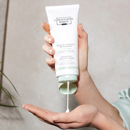 Christophe Robin Hydrating Melting Mask with Aloe Vera vlažilna maska za suhe lase