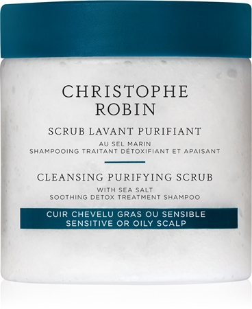 Christophe Robin Purifying Scrub Dziļi attīrošs pīlings ar jūras sāli