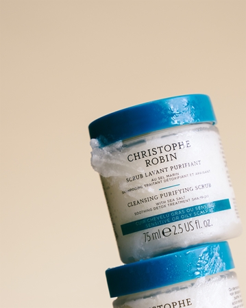 Christophe Robin Purifying Scrub With Sea Salt scrub βαθιάς απολέπισης με θαλασσανινό αλάτι