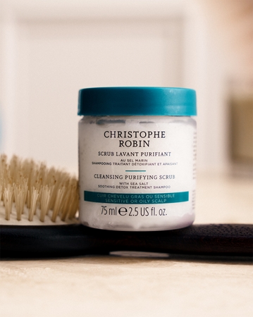 Christophe Robin Purifying Scrub With Sea Salt scrub βαθιάς απολέπισης με θαλασσανινό αλάτι