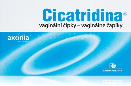 Cicatridina Vaginální čípky čípky pro podporu vaginálního prostředí