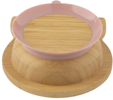 Citron Bamboo Bowl bol con ventosa
