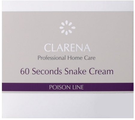 Marca
Clarena Poison Line 60 Second Snake crema con efecto lifting con efecto antiarrugas