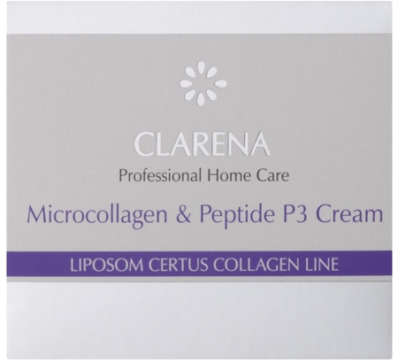 Brand
 Clarena Liposom Certus Collagen Line Cremă lipozomială pentru fermitate impotriva primelor semne de imbatranire ale pielii
